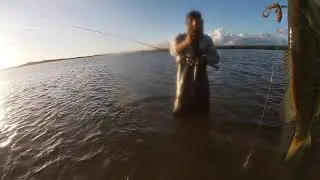 Mauritius ,Big bass catch ..after the giant 7plus bass ,i caught this pushing 4lb .