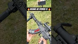 Эта гибридная винтовка &mdash; просто бомба 🔥 #подписывайтесь #короткометражки #страйкбол