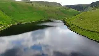 Dovestone Reservoir Drone Footage (4K)