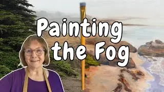 How to Paint Atmosphere: A Foggy Beach Scene