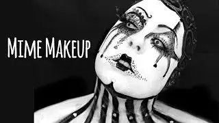Mime Makeup #31daysofhalloween2017
