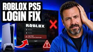 How To Fix Roblox Not Logging In On PS5