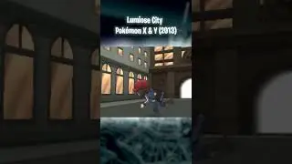 🔴 One of the best cities in Pok&eacute;mon &bull; Lumiose City - Pok&eacute;mon X & Y 🔴 #pokemon #pokemonxy #nostalgia
