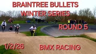 BRAINTREE BMX CLUB WINTER SERIES ROUND 5 2025/26 BMX RACING 