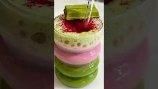 розовый матча латте #матча #какэтосделать #теанин #lтеанин #матчалатте #эстетика