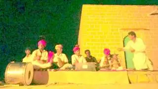Local Jaisalmer musicians perform at Mala Ki Dhani | Thar Desert Festival