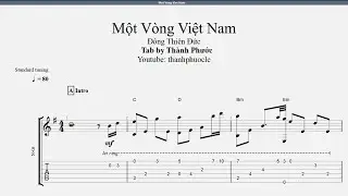 Một V&ograve;ng Việt Nam | Guitar Tab