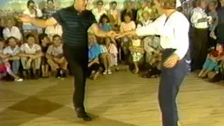 1986 Beach Shaggers Hall of Fame - Induction Dance Shad Alberty with Brenda Alberty