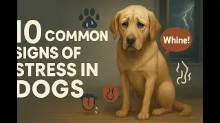 10 Common Signs of Stress in Dogs🐶🩺#dog #veterinarian #vet #petlover #education #pets #animals