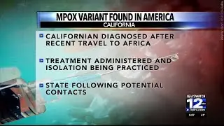 Mpox variant found in California