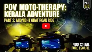 4K POV Moto Therapy | Midnight Ghat Road Ride | Engine Sound ASMR &bull; Part 3:5