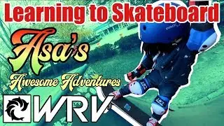 Asa's Awesome Skateboarding Adventure | Wave Riding Vehicles and Aloha Snacks Virginia Beach
