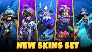 New Desert Night Skins Animation in Clash of Clans | All January Season Skin COC 2026