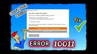 Brawlhalla 10011 error fix