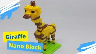 Giraffe | animal | Nano Blocks | WiseHank #build #blocks #bricks #lego