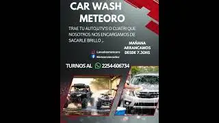 ma&ntilde;ana arrancamos a lavar tus veh&iacute;culos....autos,UTV'S y cuatri tel van agradecer.....