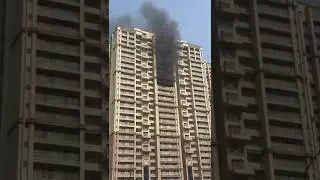 Fire at Sai world city Panvel