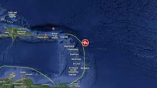 Major Magnitude 6.8 Earthquake Hits Caribbean Today