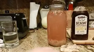 2204. Как приготовить имбирный эль (Ginger Bug Ale Beer), натуральную газированную воду, ферменти...