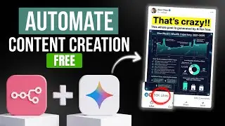 Automate Your Content Creation with n8n + Google Nano Banana Pro. For Free