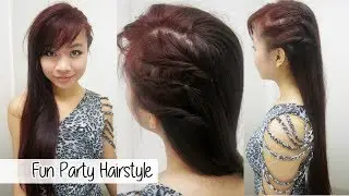 Edgy Party Hairstyle