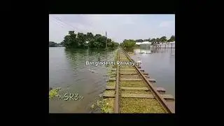 Most worst Railway of Bangladesh ☠️ #bangladesh #railway #train
