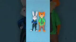 Часть 5, отливка из металла, мультфильм &laquo;Зверополис&raquo;.