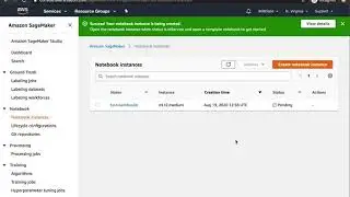Install bamboolib on Amazon SageMaker - Create Notebook Instance