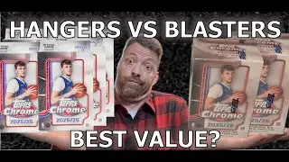 BETTER VALUE? 2025-26 Topps Chrome Basketball Hangers vs Blasters | CASE HIT SSP AND NUMBERED AUTO!!