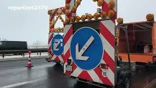 Frostsch&auml;den nach Dauerfrost in Brandenburg - Viel zu tun f&uuml;r Stra&szlig;enmeisterei