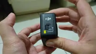 DJI Osmo Action 6 - how to insert battery 🔋
