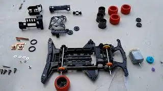 Rakit max breaker Black spesial SUPER XX CHASSIS tamiya mini 4wd