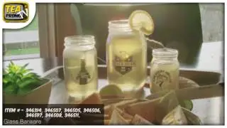 New Customized Glass Barware with Logo