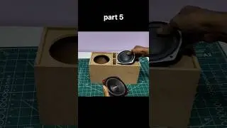 mini dj bass cabinet making process 🤩🔥🔥  #sound #dj #sarzendjsong #youtubeshort