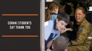 Coraki students say thank you
