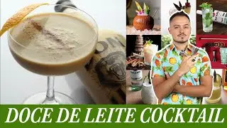 Como Fazer Coquetel cremoso - Doce de Leite Cocktail
