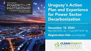 Uruguay’s Action Plan and Experience for Power Sector Decarbonization