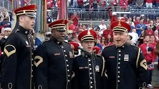 LAD@WSH Gm1: U.S. Army Chorus Quartet sings anthem