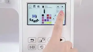 PE800 Character Editing & Color Sorting 🧵🎨 | Brother PE800 Embroidery Tutorial