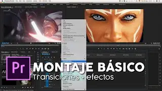 Clase 09 MONTAJE BÁSICO: Uso Adobe Premiere #adobepremierepro