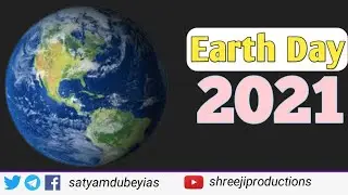 Earth Day 2021 Restore Our Earth  | Earth day activity ideas | Shreeji Productions |