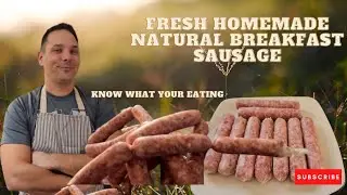 How to make Breakfast Sausages homemade complete process step by step