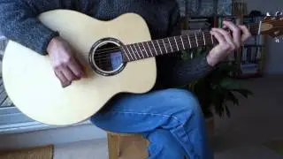 Acacia blackwood fanfret guitar - Facebook - Alan Miller Guitars
