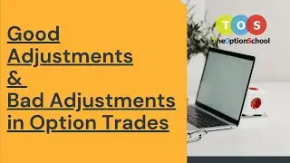 Adjustments in Option Trades | Adjusting option trades | THE OPTION SCHOOL
