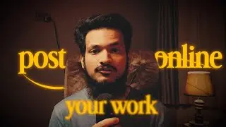 if you are not sharing your work online, you are missing out