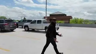 Flying the DJI Flip @ North KC Hospital, where a male nurse was filming female nurses (Freaky)