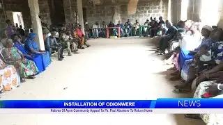 Natives Of Ayen Community Appeal To Pa. Paul Abumere To Return Home