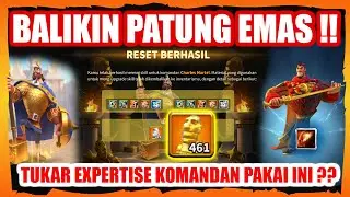TRIK TUKAR EXPERTISE KOMANDAN LEGENDARY PAKAI EVENT RESET COMMANDER ROK ‼️