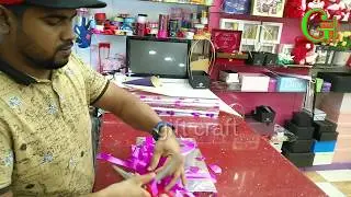 how to pack a gift box at easy way