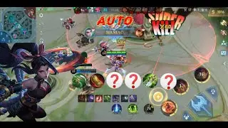 HANABI BEST HIGH DAMAGE HACK BUILD 2023!! AUTO MANIAC - MOBILE LEGENDS